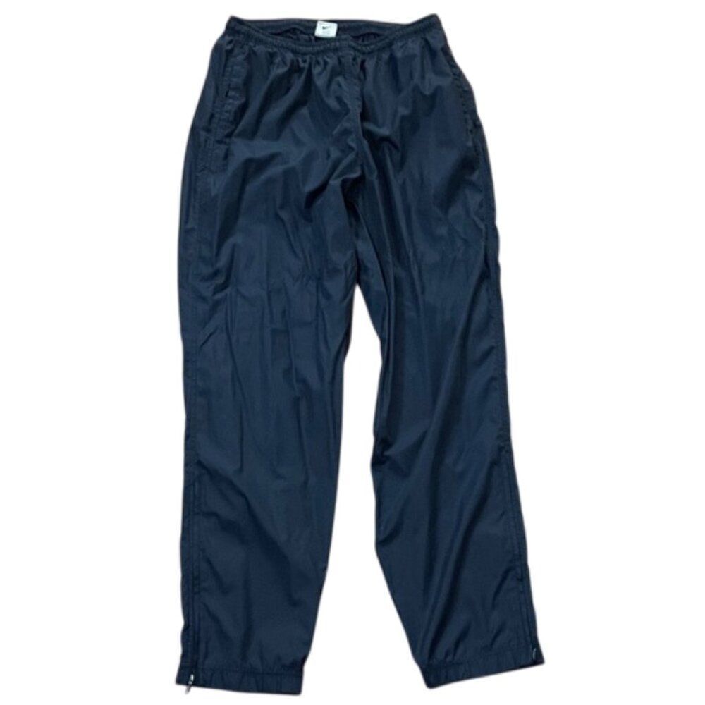 Nike Vintage 90s Blue Lightweight Track Windbreaker Pants Mens Size XL Ankle Zip